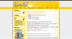 Desktop Screenshot of ctenar.svkkl.cz